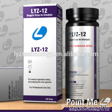 Tiras reactivas de cetonas LYZ AccuCheck URS-1K URS-2K FDA